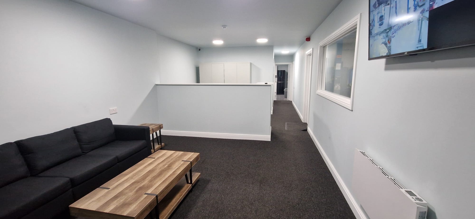 Customer waiting area