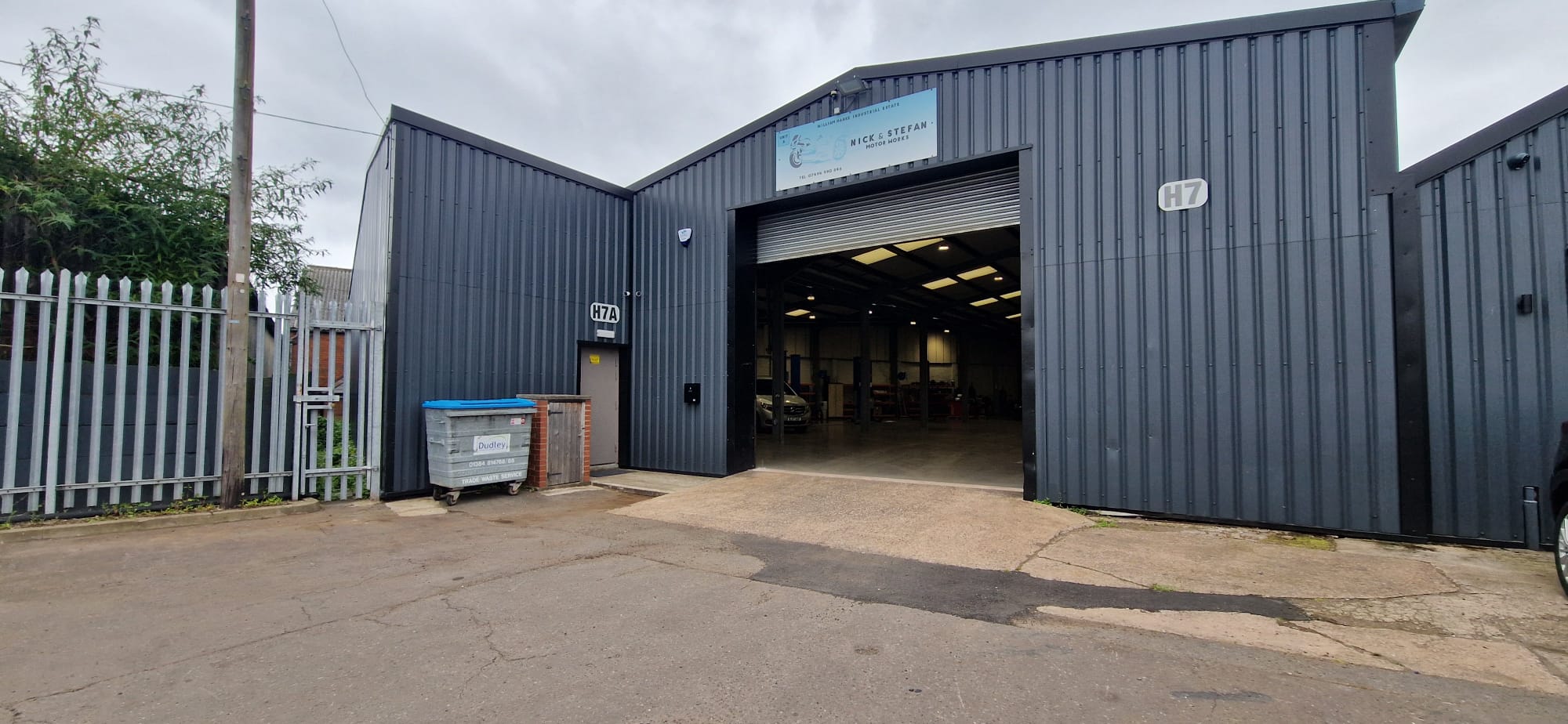 NS Motor Works exterior, Brierley Hill