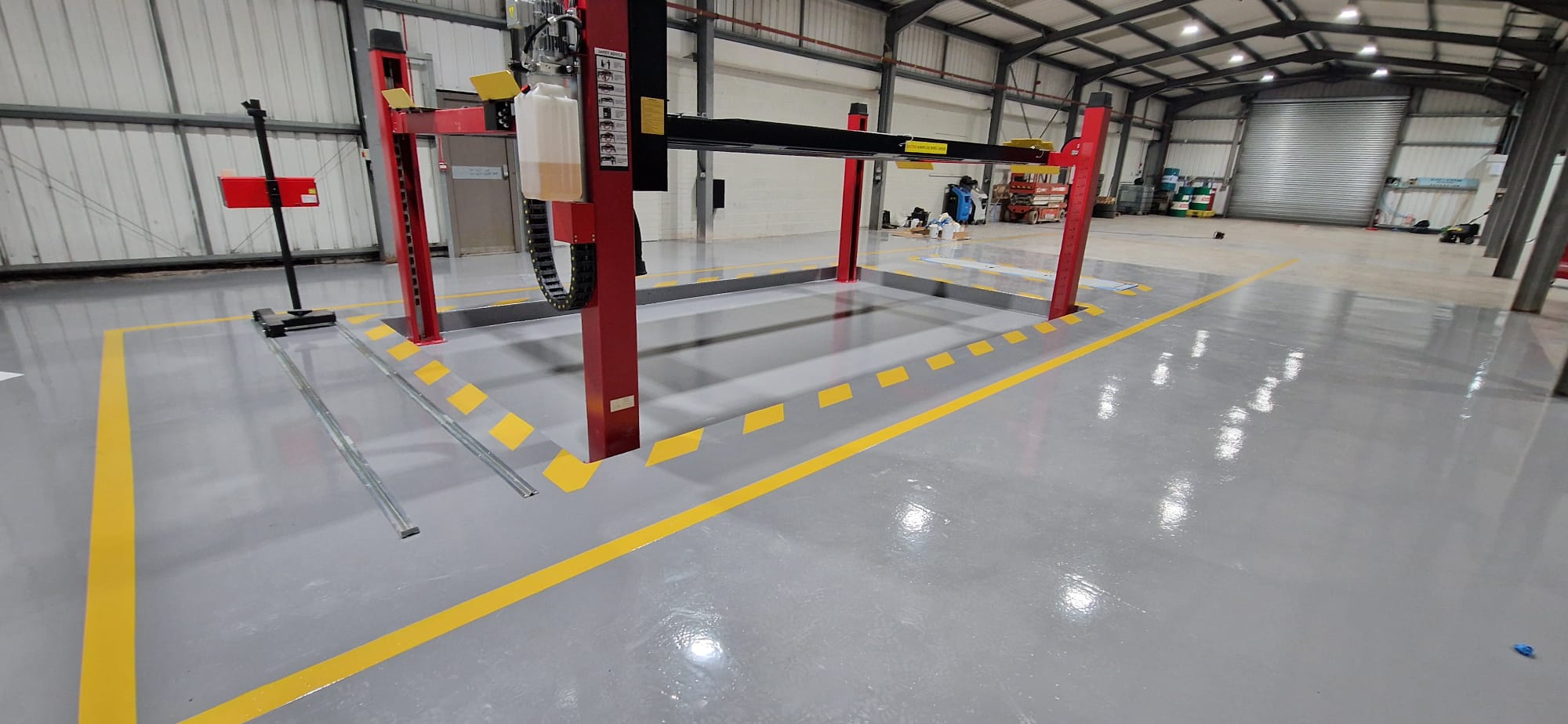 MOT testing bay